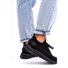 Kvinnors slip -up svarta sportskor 2