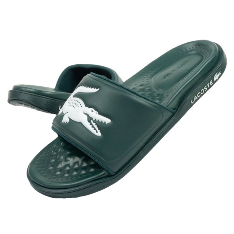 Lacoste Croco Dualiste flipflops 202D2 743CMA00202D2 grön 5