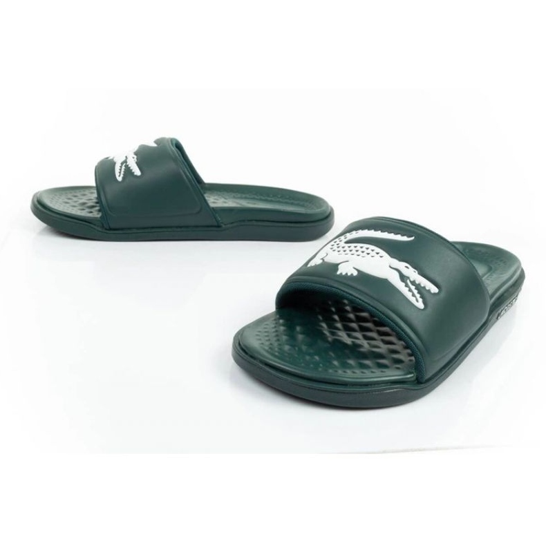 Lacoste Croco Dualiste flipflops 202D2 743CMA00202D2 grön 6
