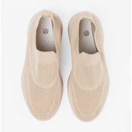 Shelvt Lätt sportskor, beige 2