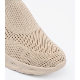 Shelvt Lätt sportskor, beige 5