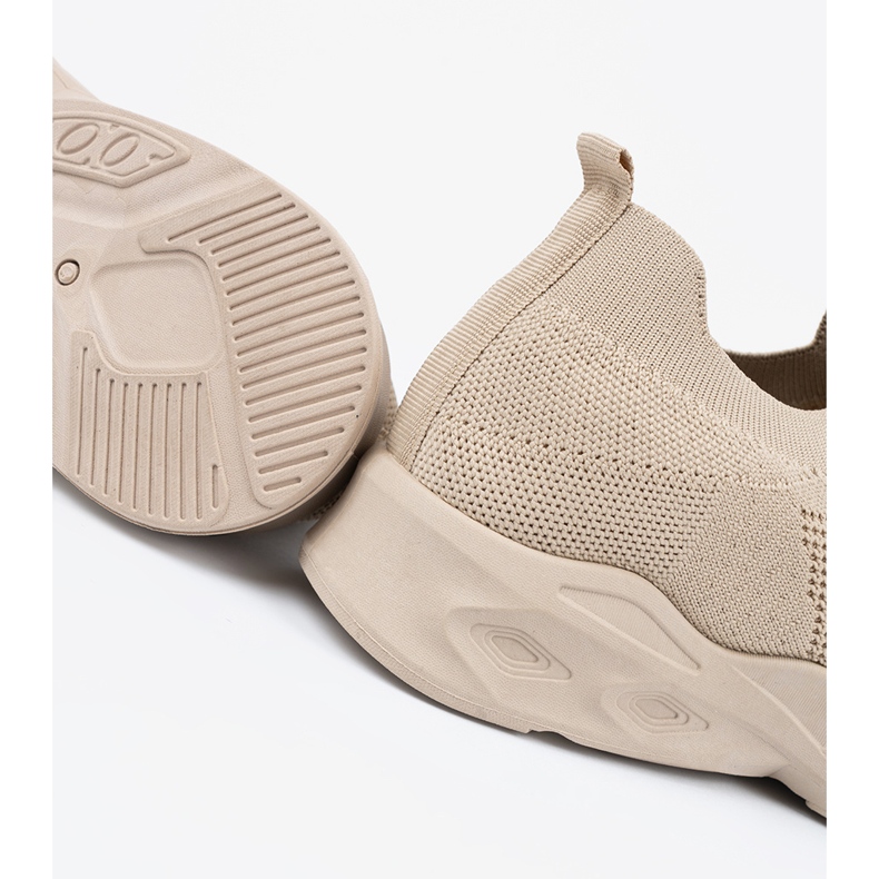 Shelvt Lätt sportskor, beige 1