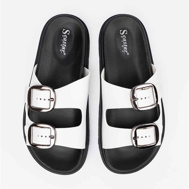 Seastar Vita flip flops med silverspännen 2