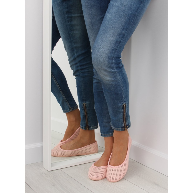 Rosa mesh ballerinas JX56 Rosa 1