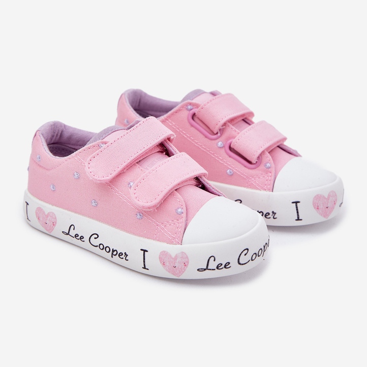 Lee Cooper LCW-25-02-3265K rosa sneakers 1
