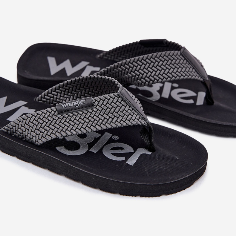 Mäns flip -flops wrangler zane flipflop män låg 20251044.20251044.10e grå 2
