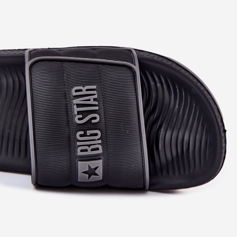 Mäns Big Star RR174A043 Black Flip -flops svart 2