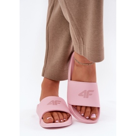 Kvinnors flip flops 4f 4frm00fslif010-56s rosa 4