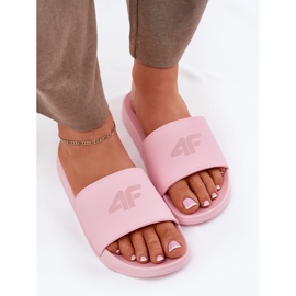 Kvinnors flip flops 4f 4frm00fslif010-56s rosa 6