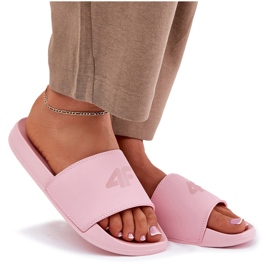 Kvinnors flip flops 4f 4frm00fslif010-56s rosa 8
