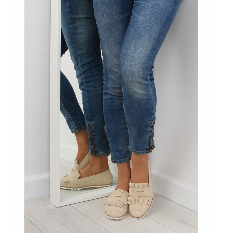 Dam beige loafers 1174 Beige 1