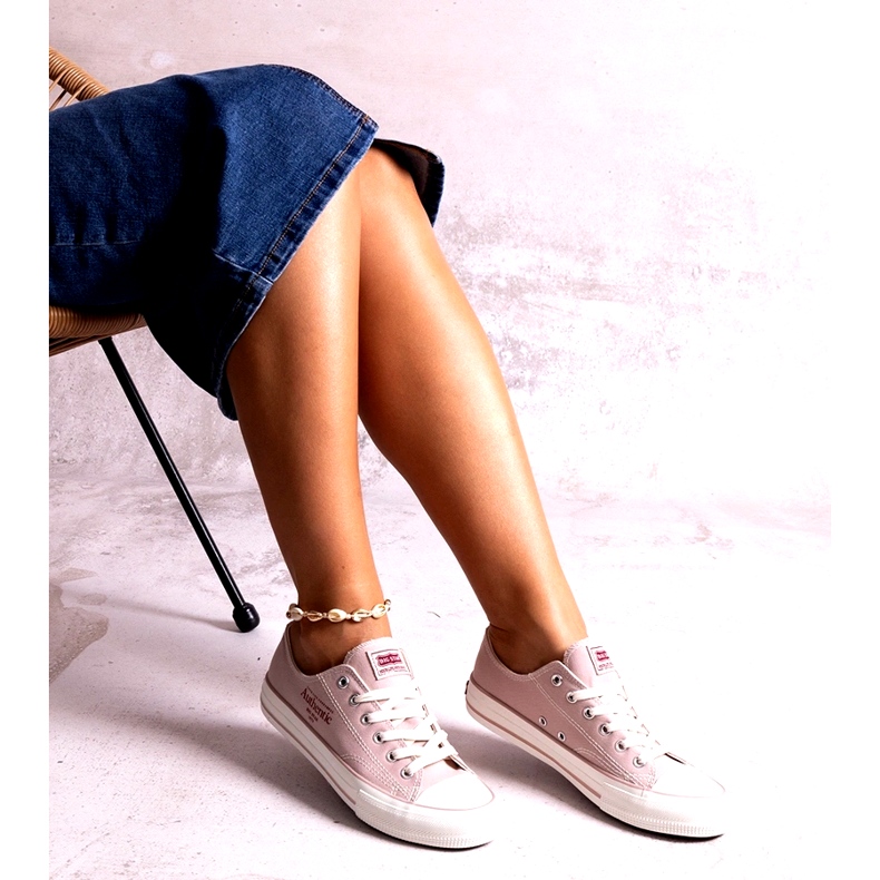 Damsneakers Big Star NN274239 Rosa 3