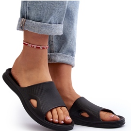 News Klassiska kvinnors svarta pool flip flops 4