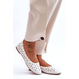 Evento Genombruten glänsande Ballerina Vit Visionär för kvinnor 3