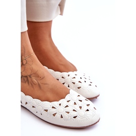 Evento Genombruten glänsande Ballerina Vit Visionär för kvinnor 1