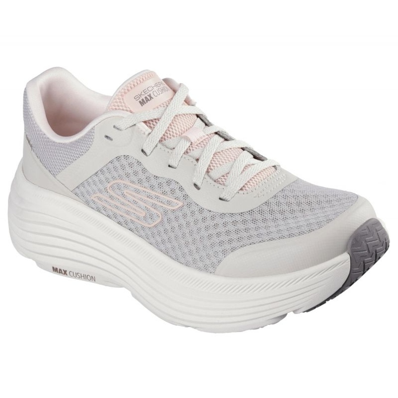 Löpskor Skechers Max CUDIONING EDEAVOR 129470 NAT beige 1