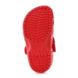 Crocs Classic Vday Clog T 209755-6ZR Flip-Flops röd 4