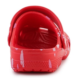 Crocs Classic Vday Clog 209754-6Zr Flip-Flops röd 3