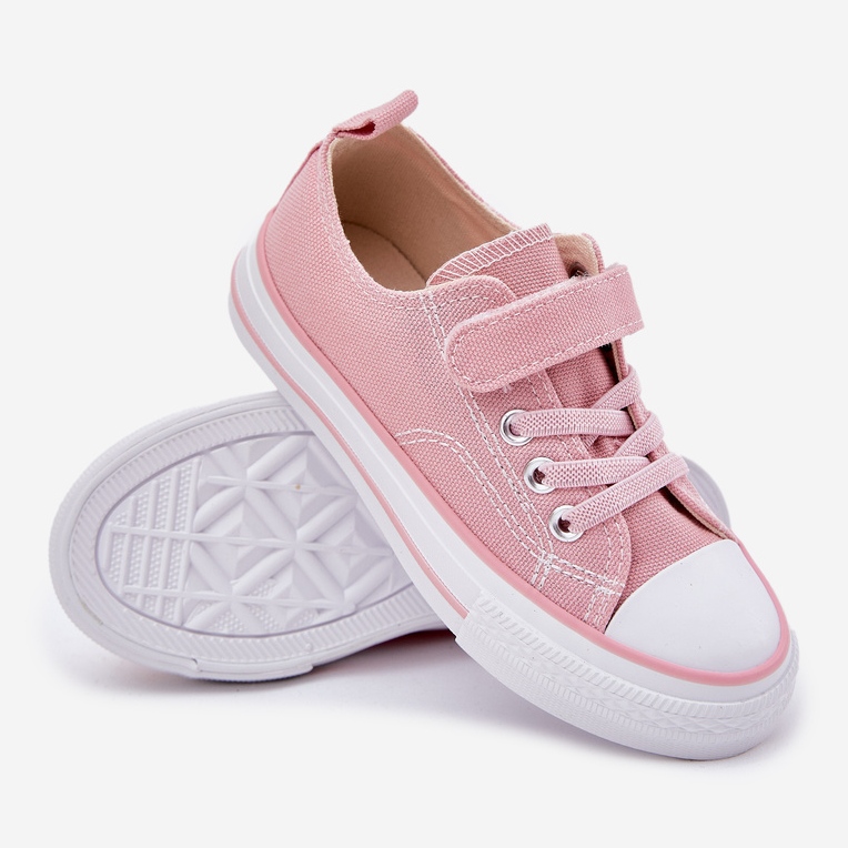 Inna Rosa kardborrbarns sneakers 2