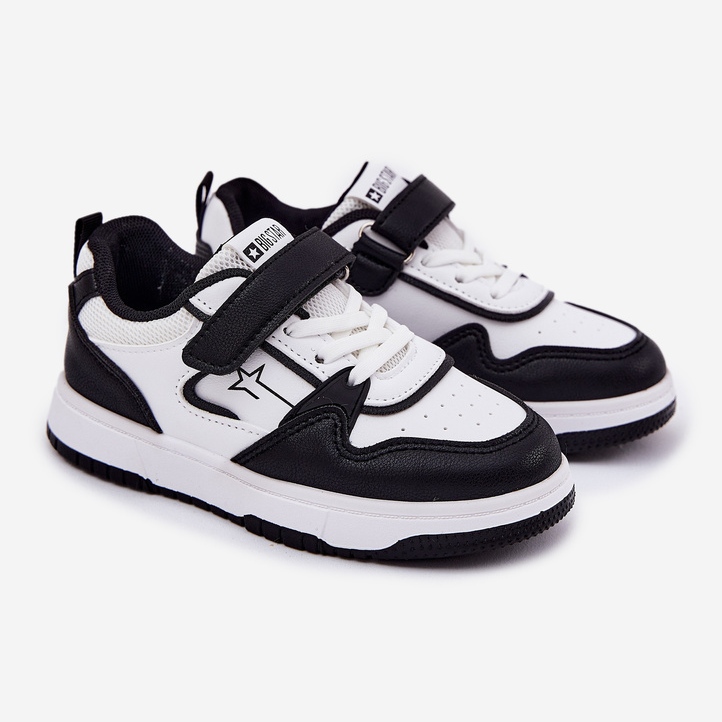 Lätt barns sneakers Big Star RR374052 Vit och svart 1