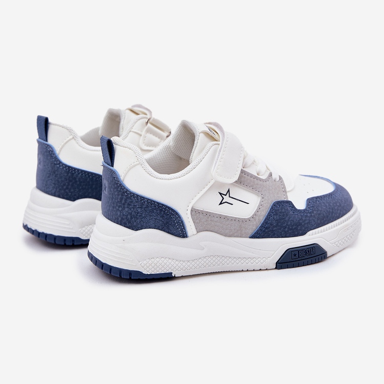Lätt baby sneakers Big Star RR374053 Vit och blått 2
