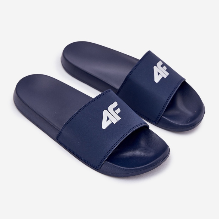 Mäns flip-flops 4f 4frmm00fslim011-30s marinblå 2