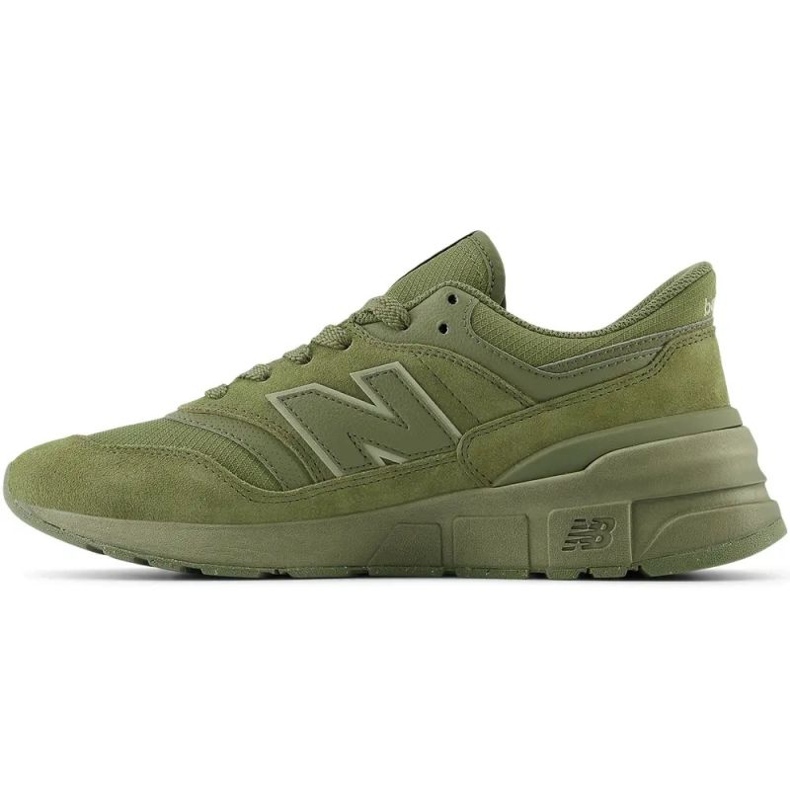 Herr Sneakers New Balance 997 Green Suede Sports Shoes (U997RMF) grön 1