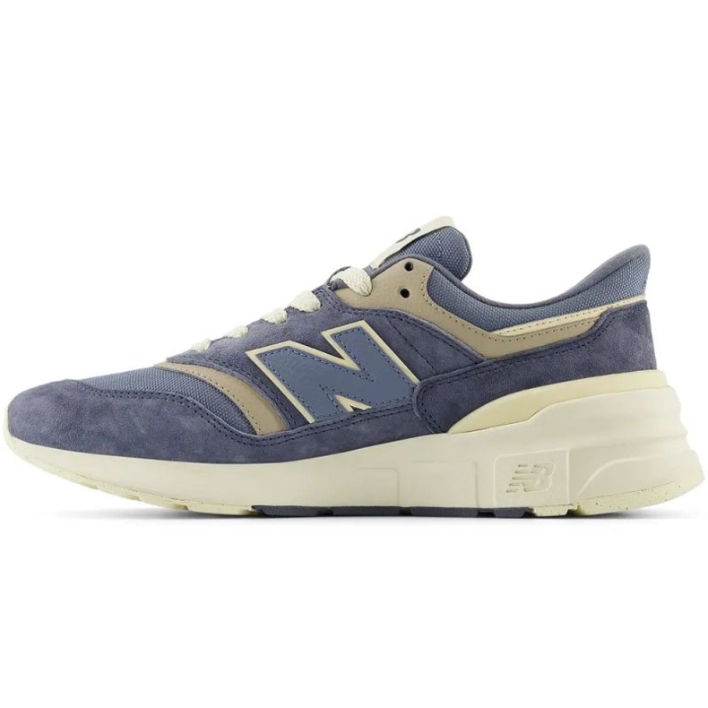 Herr Sneakers New Balance 997 Lifestyle Blue Suede Sports Shoes (U997ROC) blå 1