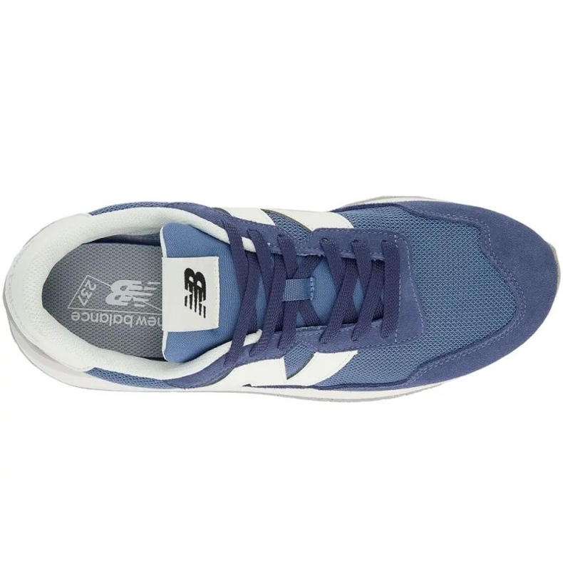 Herr sneakers New Balance 237 Blue Suede Sports Shoes (MS237LBW) blå 1