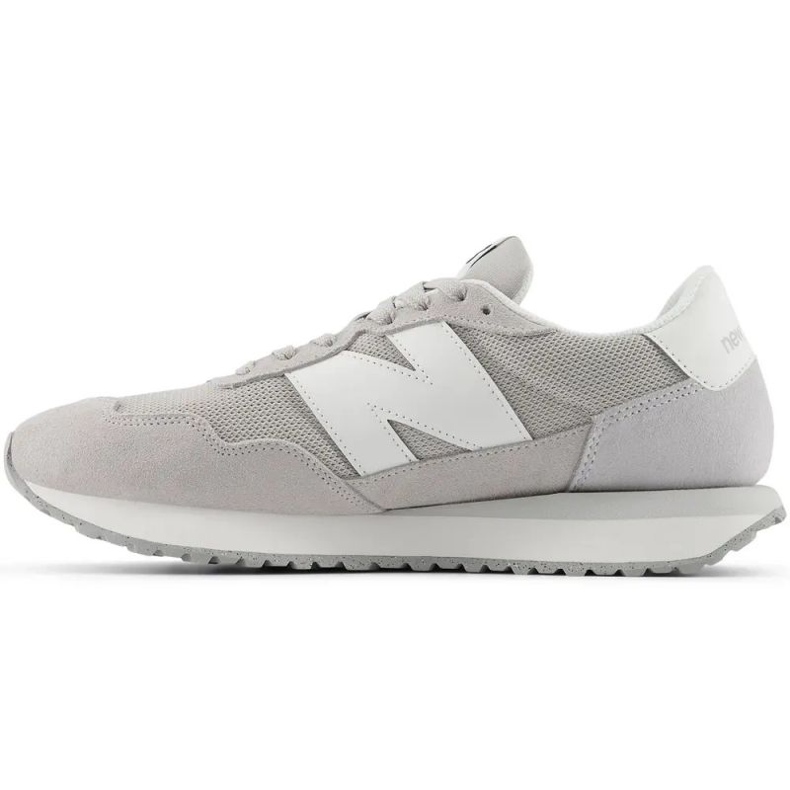 Herr sneakers New Balance 237 Gray Suede Sports Shoes (MS237LGG) grå 1