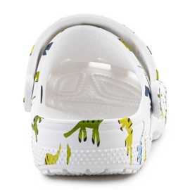 Barns trosor Crocs Classic Character Print Clog 209695-9dh White vit 5
