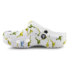 Barns trosor Crocs Classic Character Print Clog 209695-9dh White vit 6
