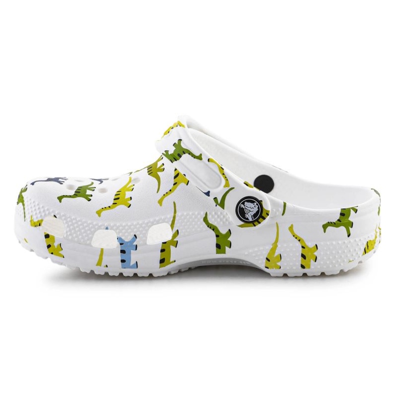 Barns trosor Crocs Classic Character Print Clog 209695-9dh White vit 6
