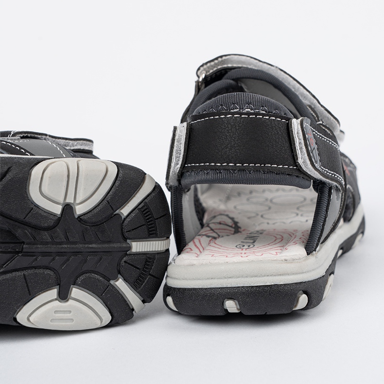 Shelvt Pojkar svarta sandaler 1