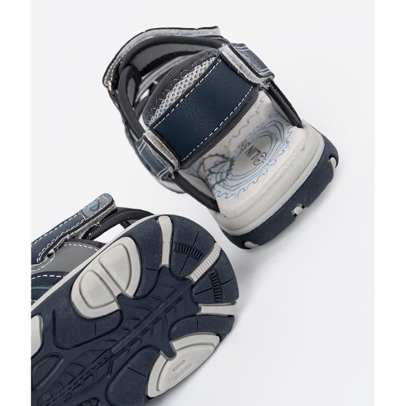 Shelvt Marinblå pojkar sandaler 1