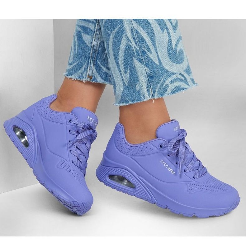 Skechers Uno Stand On Air Lifestyle Sneakers 73690-lilskor purpur 1