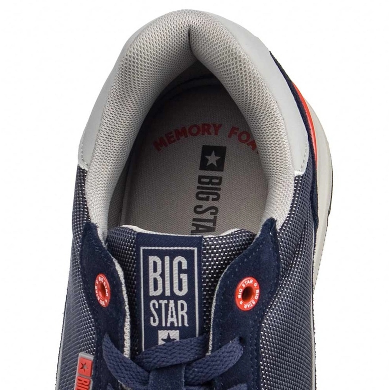 Herrsportskor minnesskum Big Star LL174122 Navy Blue 1