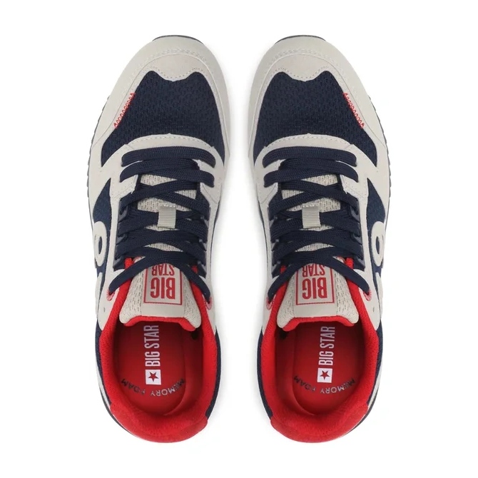 Herrsportskor minnesskum Big Star LL174256 Beige 2