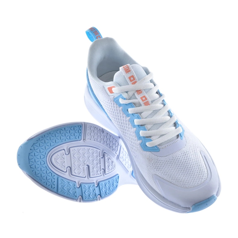 Sneakers Women's Shoes Big Star LL274314 White vit 1