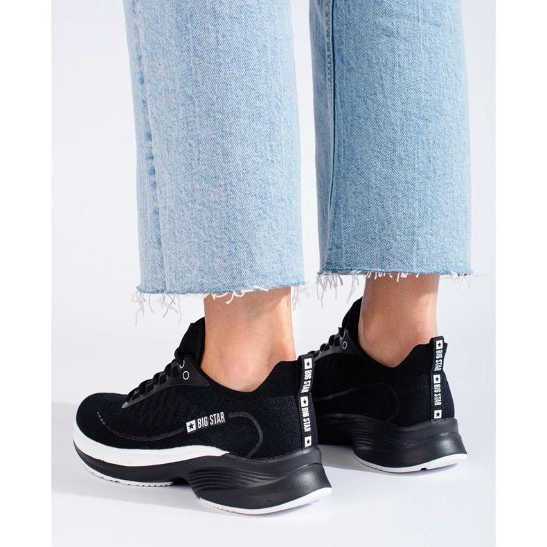 Sneakers Women's Shoes Big Star LL274327 Black 1