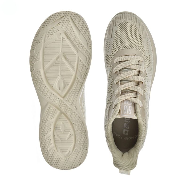Big Star Herrskor sportskor stor stjärna nn174136 beige 1