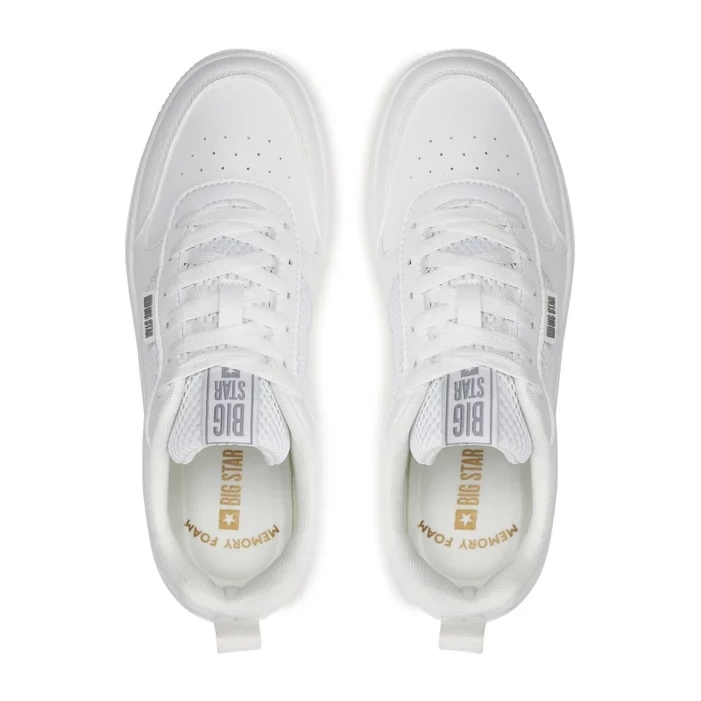 Herrsportskor minnesskum Big Star NN174140 Vit 2