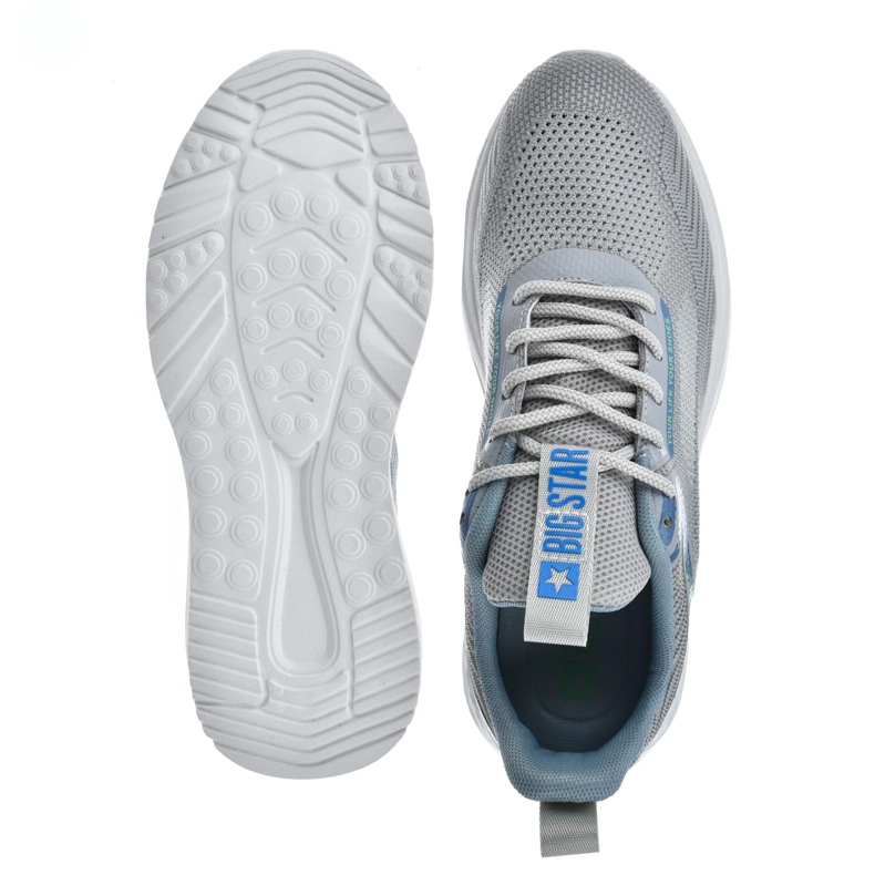 Big Star Herrskor sportskor stor stjärna nn174372 grå 1