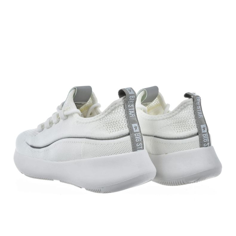 Sneakers Women's Shoes Big Star NN274662 White vit 2