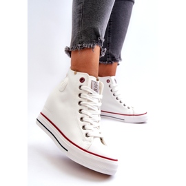 Wedge Sneakers för kvinnor Cross Jeans NN2R4004 Vit 1