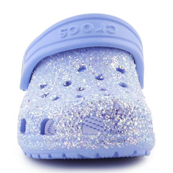 Crocs Classic Glitter Clog T 206992-5Q6 Flaps blå 1