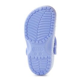Crocs Classic Glitter Clog T 206992-5Q6 Flaps blå 4