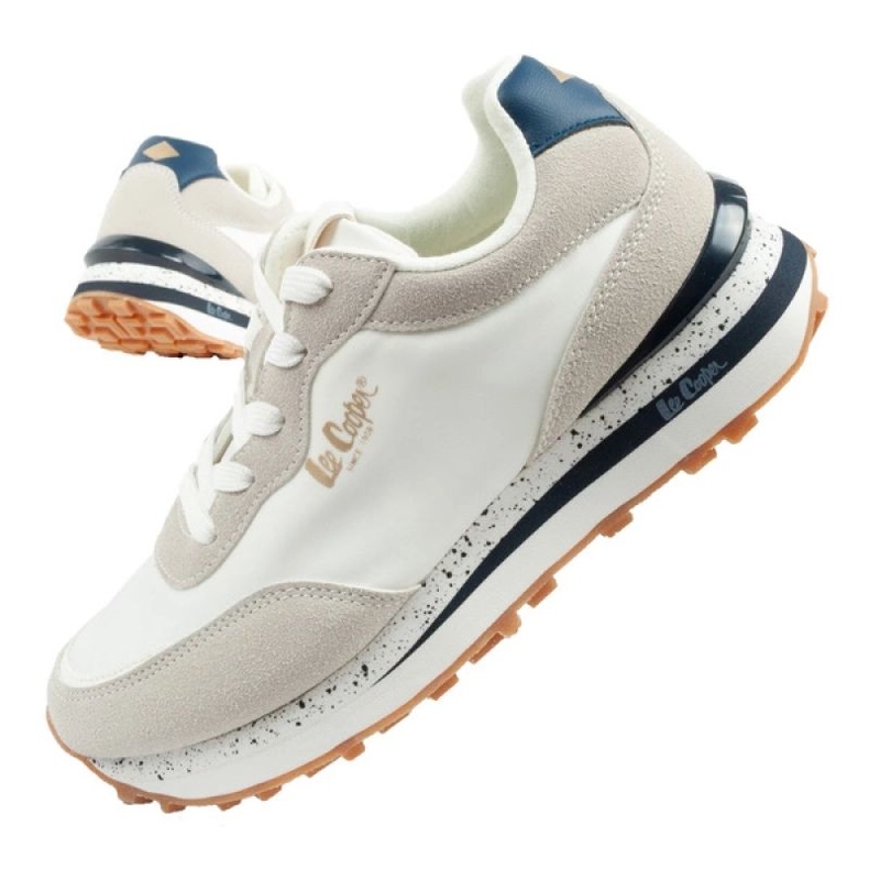 Lee Cooper Memory Foam LCW-25-03-3365L skor vit 1