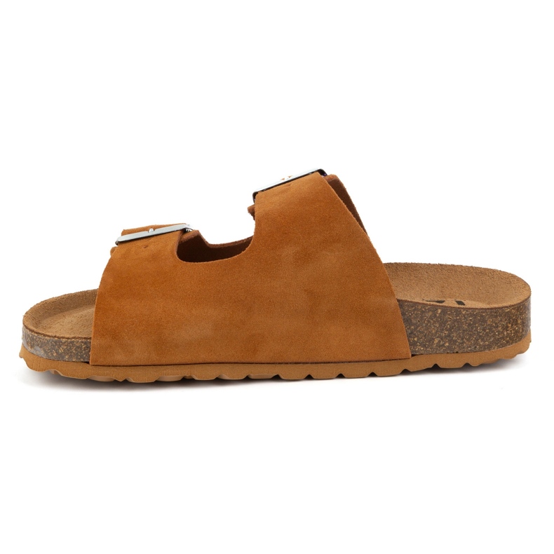 Vriston Kvinnors skor Justerbara tofflor Izzi Alex Brandy Bronze 1