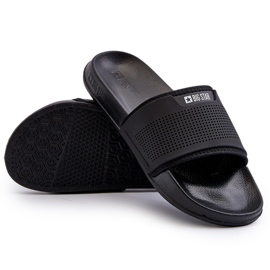 Lätt flip-flops herr Big Star NN174694 Svart 3